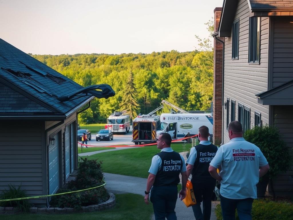 Fire damage restoration contractors Milltown