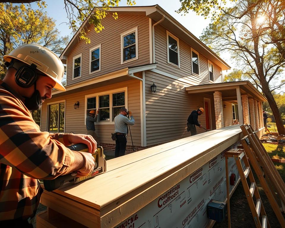 Oakland WI Siding Installation Process
