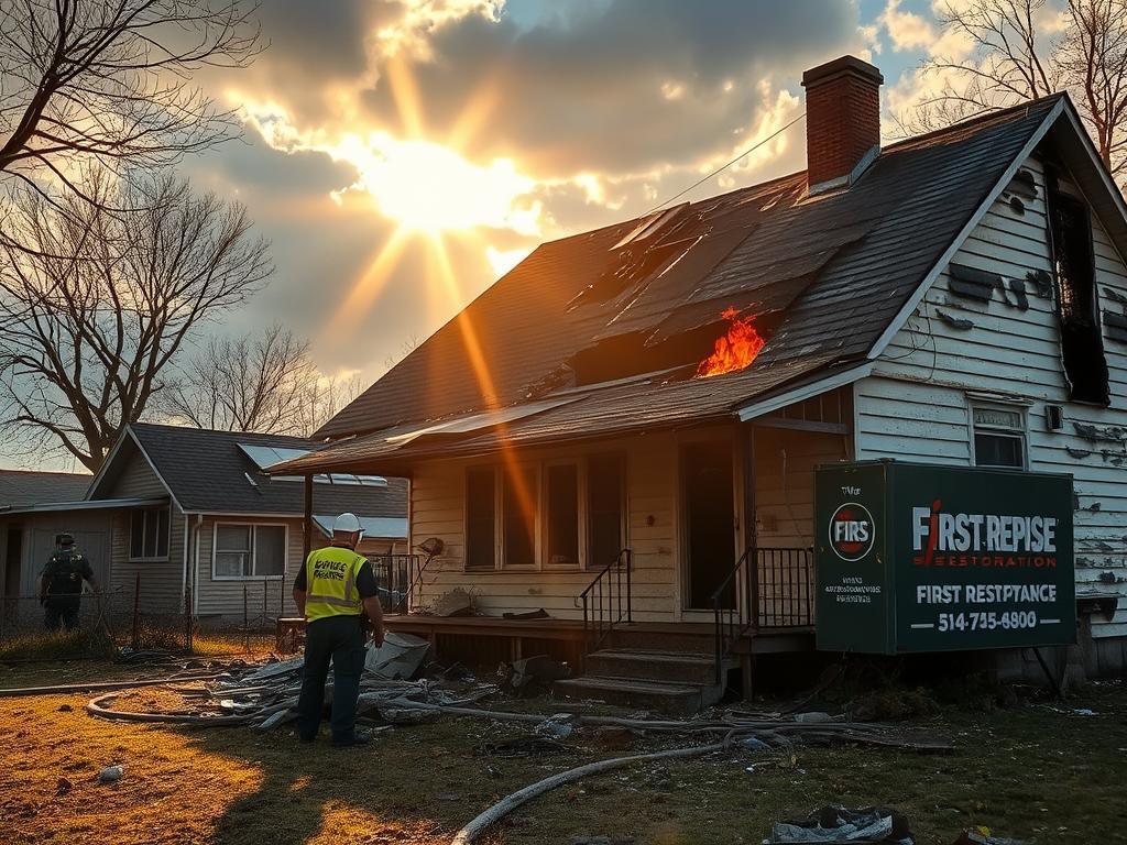 fire damage repair Somerset