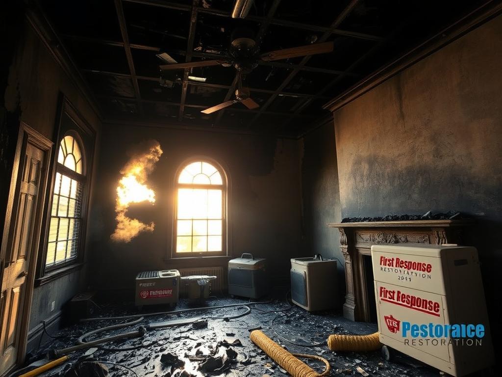 fire damage restoration