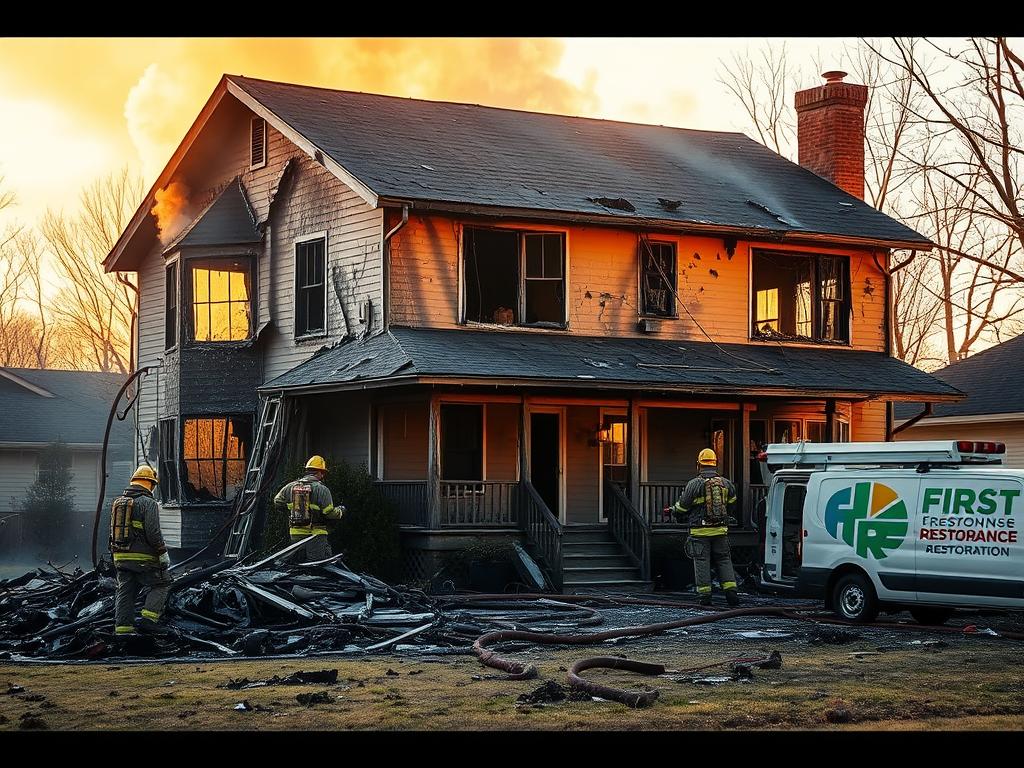 fire damage restoration