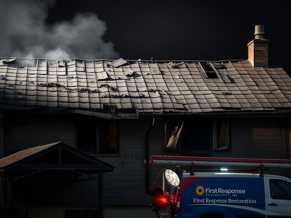 fire damage restoration
