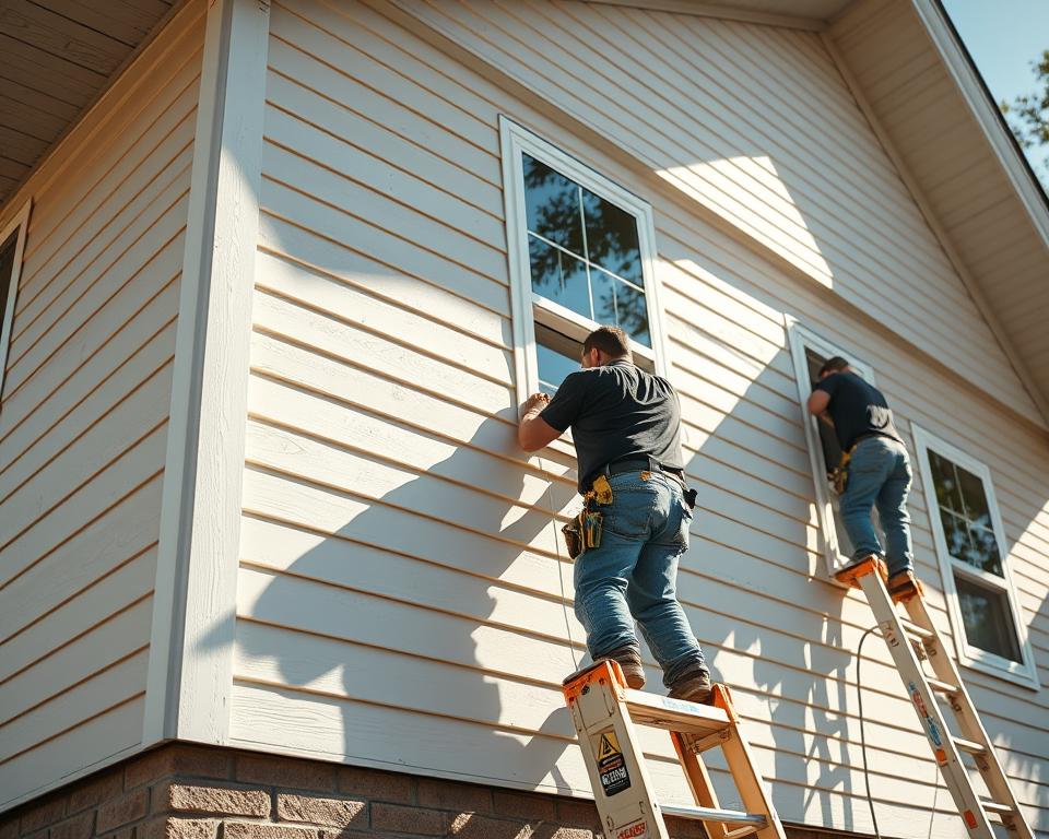 professional siding installation