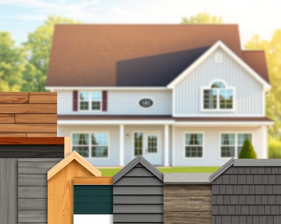 types of siding materials