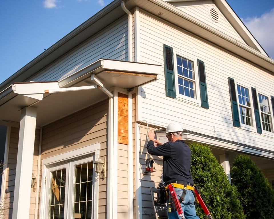 vinyl siding installation