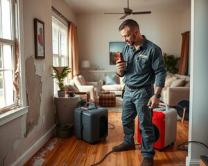 Water Damage Restoration in Sarona WI