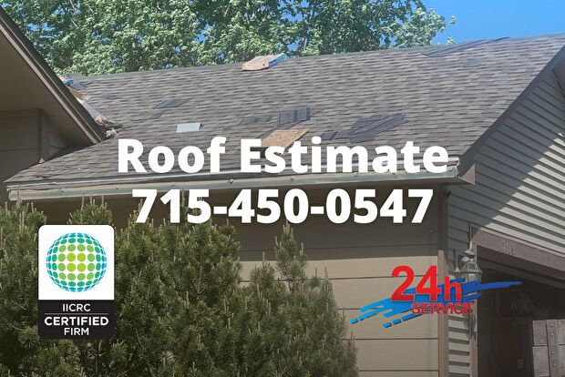 Roof estimate in Luck Wisconsin